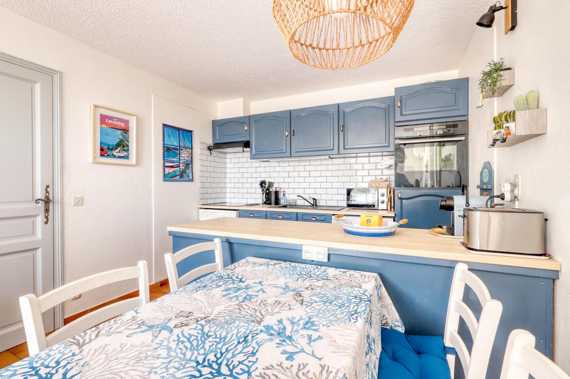 Vue exceptionnelle à Saint-Clair pour 5 personnes Le Lavandou Exterior foto