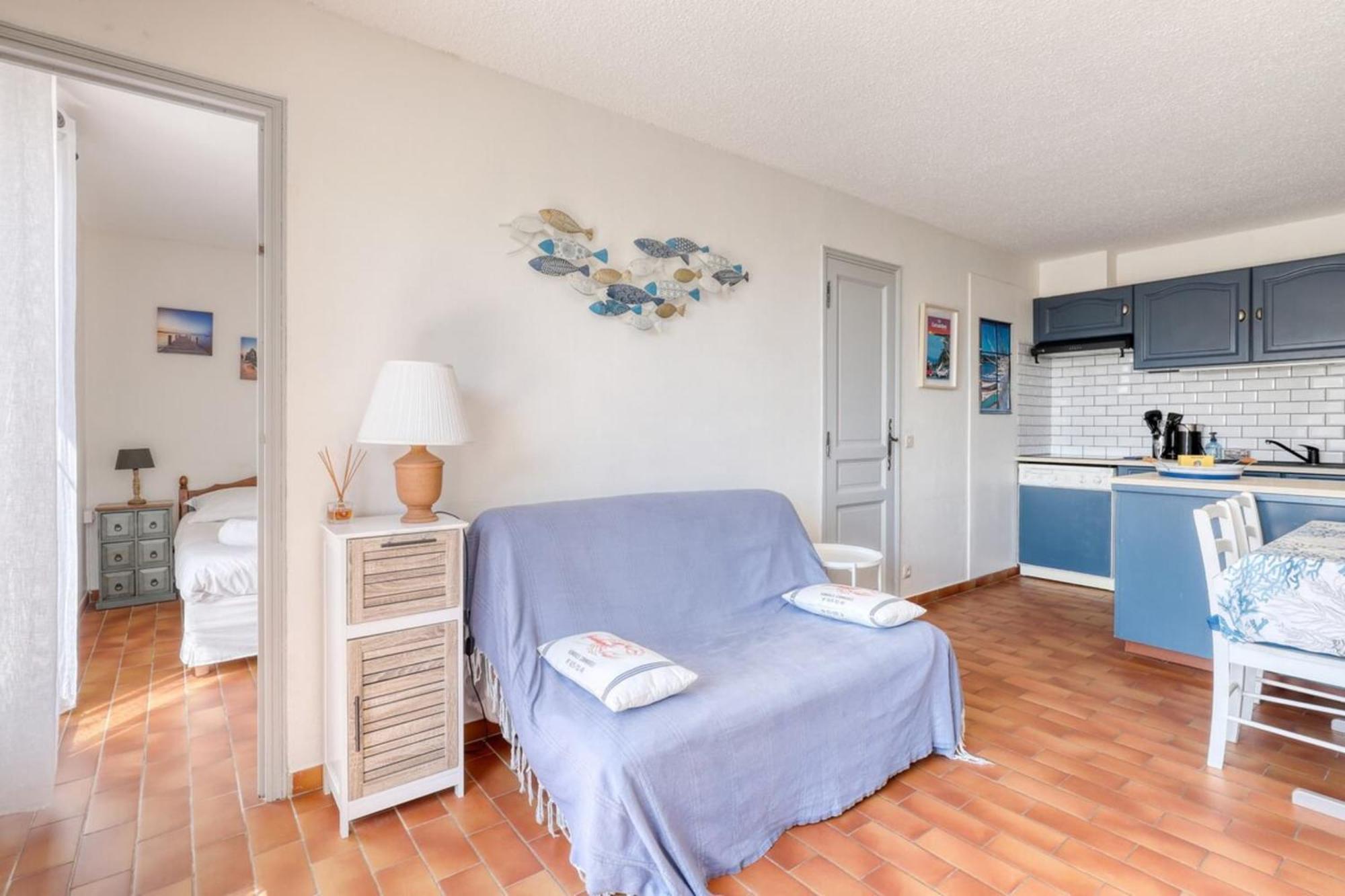 Vue exceptionnelle à Saint-Clair pour 5 personnes Le Lavandou Exterior foto