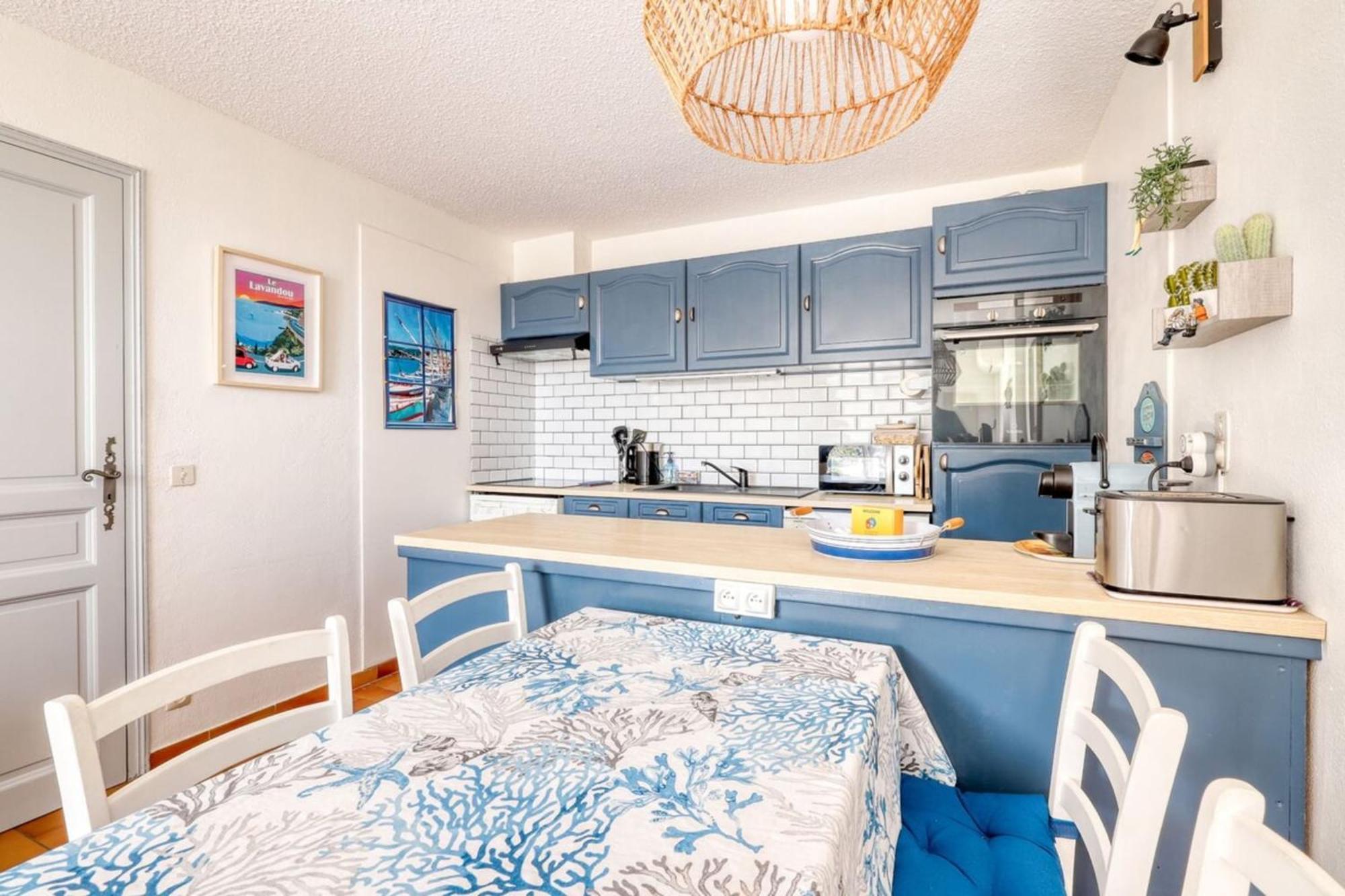 Vue exceptionnelle à Saint-Clair pour 5 personnes Le Lavandou Exterior foto