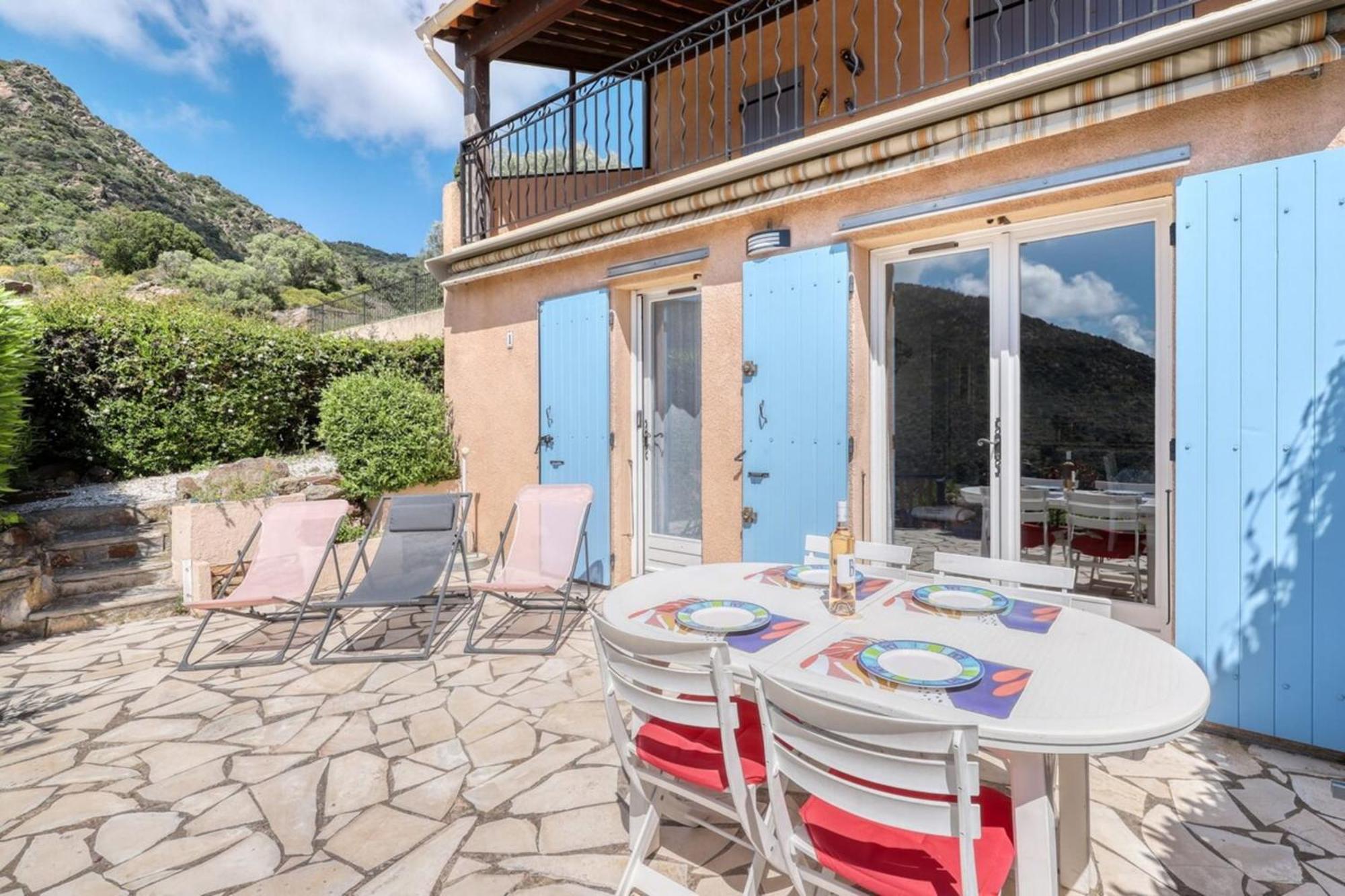 Vue exceptionnelle à Saint-Clair pour 5 personnes Le Lavandou Exterior foto